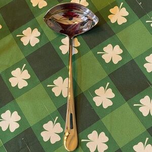 Stylish Silver Serving Spoon